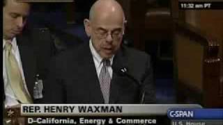Floor Debate on H.R. 3962 Affordable Health Care For America Act: Chairman Henry Waxman