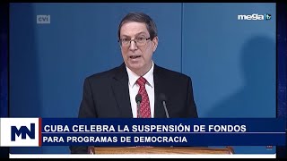 Sonando en Cuba 02-05-25 Cuba celebra la suspensión de fondos para programas de democracia.