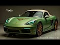 porsche 718 boxster transformation – star wars style