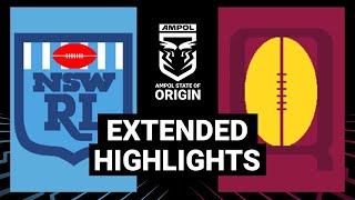 State of Origin 1989 | Game 2 | Extended Highlights | NRL