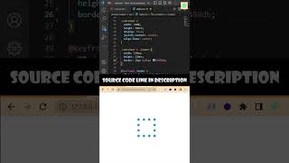 How to make dotted loader with CSS | HTML CSS Tutorial | CodeIsMine