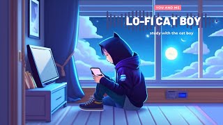 🌌 lo-fi cat boy synthwave radio 🌌 - beats to chill/game to #lofi #lofimusic #shorts