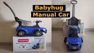 Babyhug Manual Ride-On Car Review and Assembling | Babyhug | FirstCry 2020 | Baby Toy