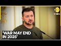 Russia-Ukraine War: Zelensky Hopes To End War With Russia In 2025 | Latest News | WION