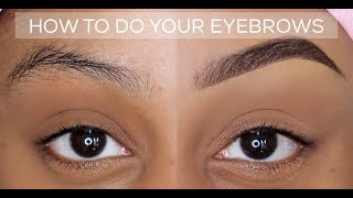 HOW TO: QUICK AND EASY EYEBROW TUTORIAL | BEGINNER FRIENDLY | UPDATED BROW ROUTI