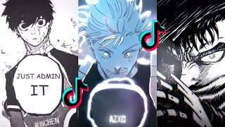 Manga Edits || Manga Edit Tik Tok Compilation #11🔥💀