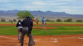 Tyrell Pitching/Tyreece Catching - Earns Save - Gm1 - 7th inn - 4/6/18