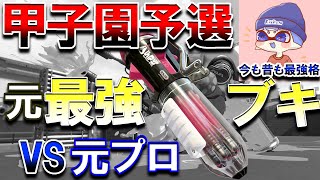 元最強武器クーゲル+デュアル2枚で、甲子園オンライン予選【vsピクモン】【スプラトゥーン2】