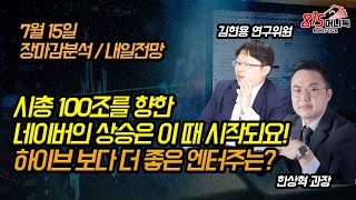 시총 100조를 향한 네이버의 상승이 시작되는 날은 언제일까? 주린이는 하이브 말고 이 주식을 사세요! | 김현용 위원 / 한상혁 과장