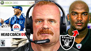 I saved the Oakland Raiders on NFL Head Coach 09