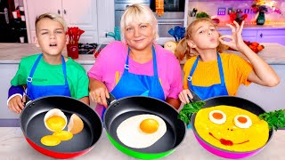 Vania Mania Kids Cooking Challenge with Grandma + More Kids Videos