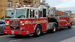 FDNY Engine 63 And Tiller Ladder 39 \