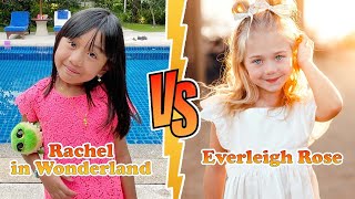 Everleigh Rose Soutas VS Rachel in Wonderland Transformation 👑 New Stars From Baby To 2023