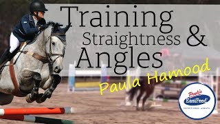 How to Train straightness and angles in Showjumping with Paula Hamood