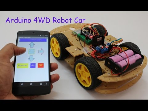 Smartphone Controlled Arduino 4WD Robot Car ( Part - II ) Smartphone Controlled Arduino 4WD Robot Car ( Part - II )