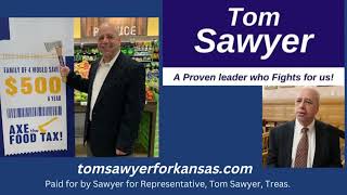 Tom Sawyer TV Ad #1 2022 KS House District 95 \