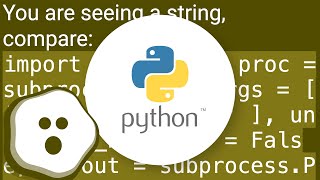 CompletedProcess from subprocess.run() doesn't return a string