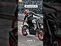 MT 15 STUNT STEP #viral 🔥#shorts #stunt #mt15 #bike