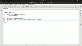 Generate Random String Names in Java | Random Class