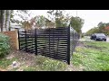 fwcltd.ca custom horizontal metal driveway gate entry gate u0026 fence