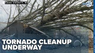 Cleanup continues in Southwest Michigan after tornado damages communities