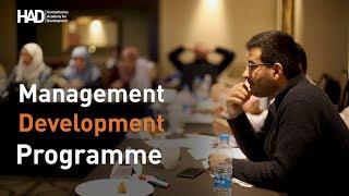 Management Development Programme (MDP)