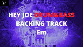 HEY JOE JAM TRACK DRUM BASS