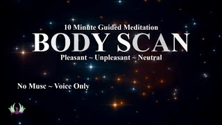 Quick Body Scan Meditation Female Voice Only Meditation