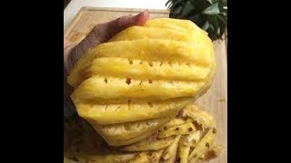 ভাইরাল আনারস কাটিং // Viral pineapple cutting । Bangla Recipe