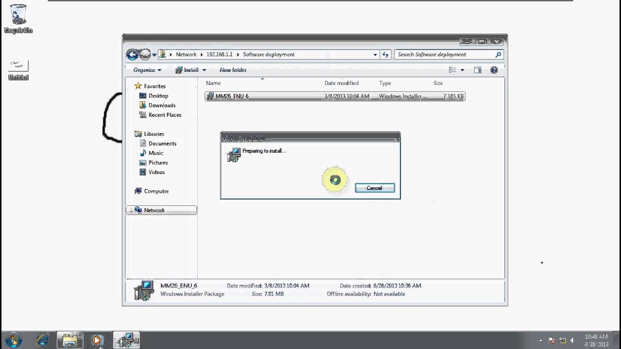 Software Deployment In Windows Server 2008 R2 - YouTube