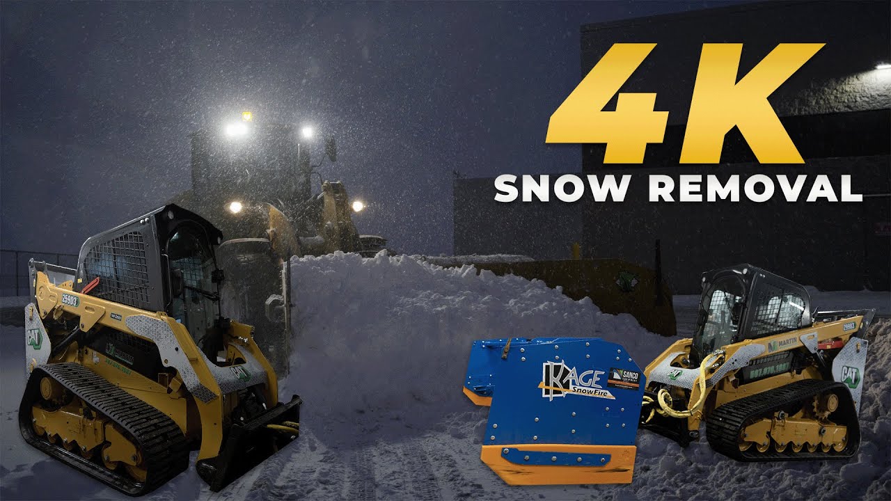 12 Minutes Of 4k Snow Removal Youtube