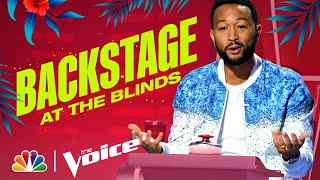 Behind the Scenes at the Blind Auditions | NBC's The Voice 2022