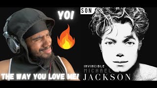 My Reaction To Michael Jackson - The Way You Love Me (Original Version) [Audio HQ] HD