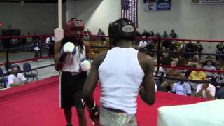 2011 Cleveland Golden Gloves 152 lbs. Levi Patterson VS Jonathan Gregory(1/2)