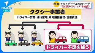 【日本版ライドシェア】本格的に運用へ　地域交通の担い手不足の解決に期待　赤澤経済再生担当大臣も体験　鳥取県米子市