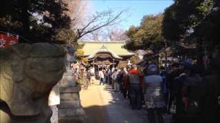 菊田神社　 New Year's Day 2014 at Kikuta Shrine in Chiba