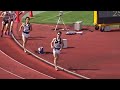 第69回西日本学生陸上競技対校選手権大会　男子1500ｍ予選１組