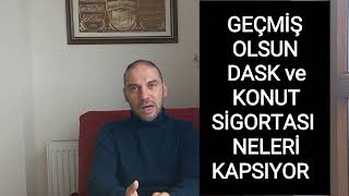 Dask Sigortası Depremde Neleri Karşılar. Konut Sigortası ve Zorunlu Deprem Sigortası Farkları Nedir?