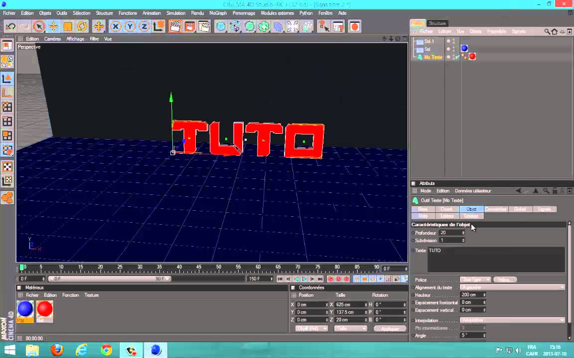 Comment Faire Une Intro Avec Cinema 4d R12 - YouTube