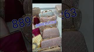 Bridal Clutches In Wholesale Prices #clutches #shortvideo #shorts #bags #bridalclutches