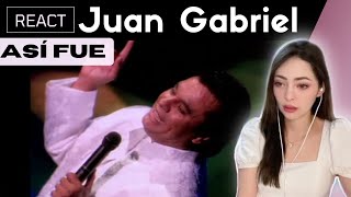 Juan Gabriel - Así Fue REACTION !!!