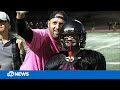 Bay Area student with special needs makes history, scores touchdown during football game