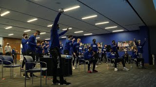 Drake Basketball Team Reacts to First NCAA Tournament Berth Since 2008