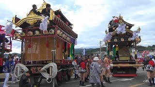 玖珠祇園大祭　2018年度　中津祇園新博多町特別巡行　大分県玖珠町