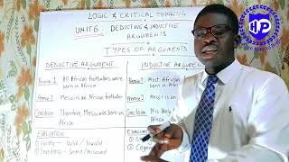 Logic and Critical Thinking - Unit 6 (Deductive and Inductive Arguments)