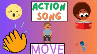 Action Song for kids | Let's Move