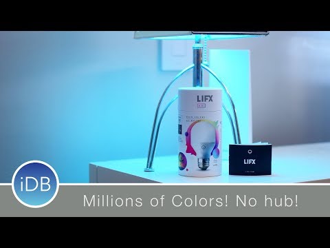 LIFX Mini is a bright and colorful HomeKit light that doesn't require a hub