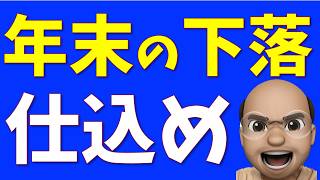 売らずに仕込め！年末バーゲン【S\u0026P500, NASDAQ100】