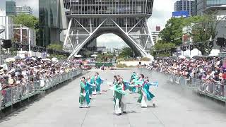 爽．上州高崎雷舞爽踊隊 第26回にっぽんど真ん中祭り最終日テレビ塔ﾊﾟﾚｰﾄﾞ会場前半