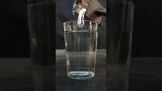 molten aluminium vs water #shorts #satisfying #experiment #aluminium #molten